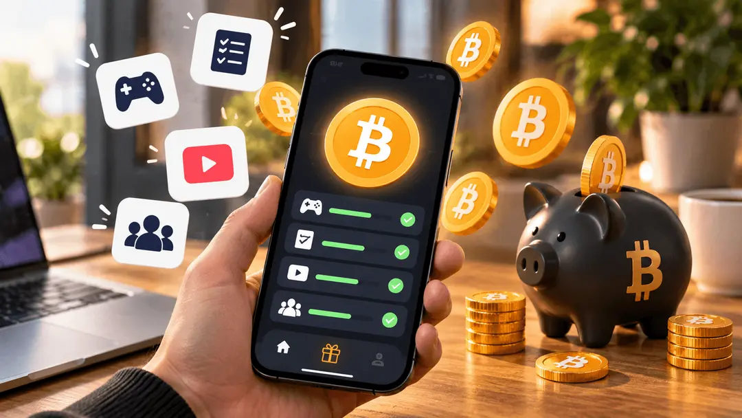 How to Earn Free Bitcoin Without Investing