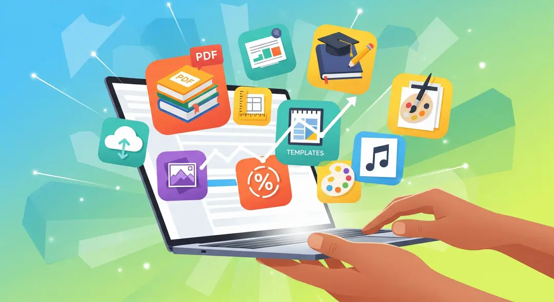 Los 8 Productos Digitales Más Rentables para Vender en Línea