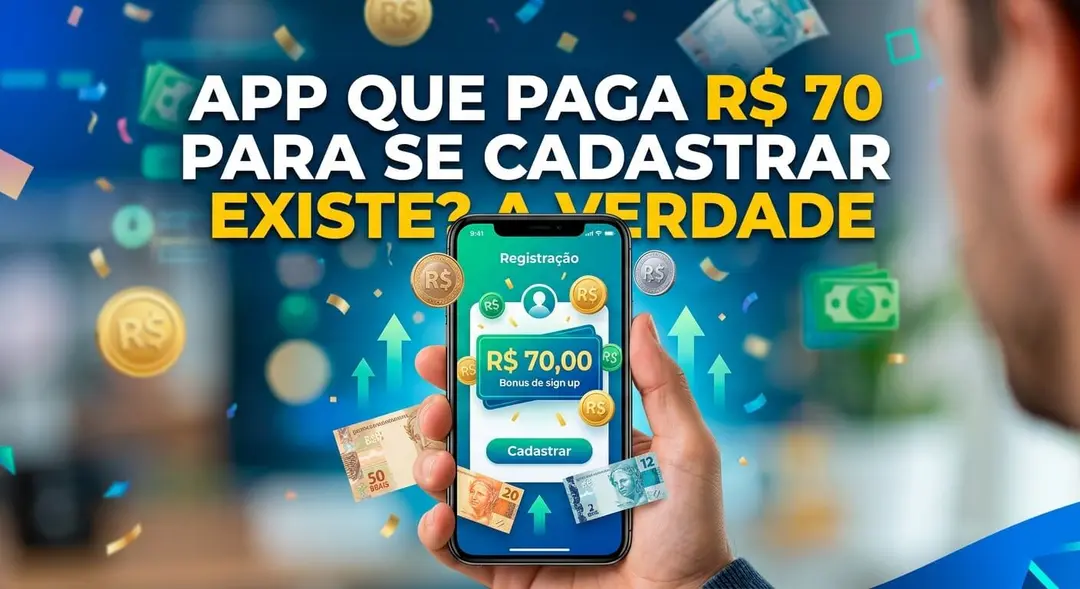 App Que Paga R$ 70 Para Se Cadastrar Existe? A Verdade