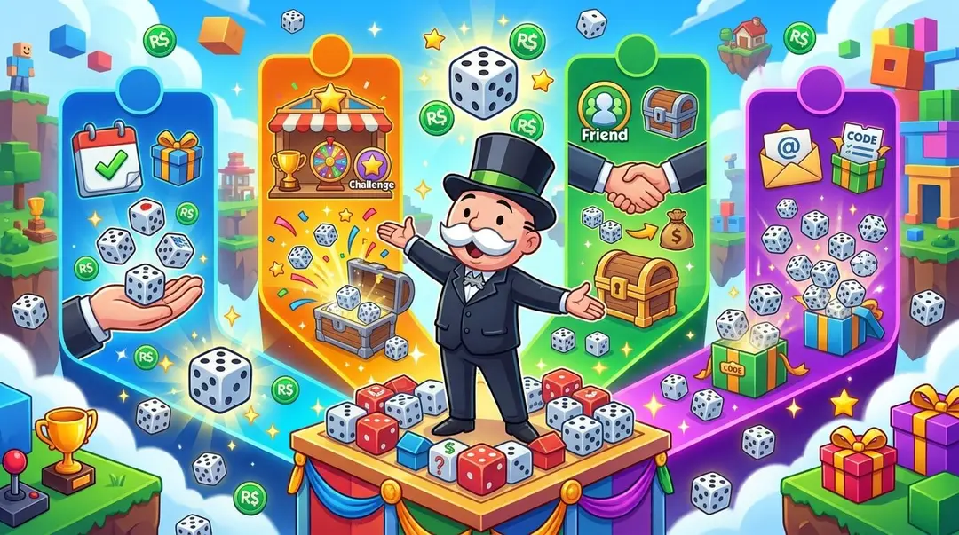 Monopoly GO gratis Würfel: alle Quellen