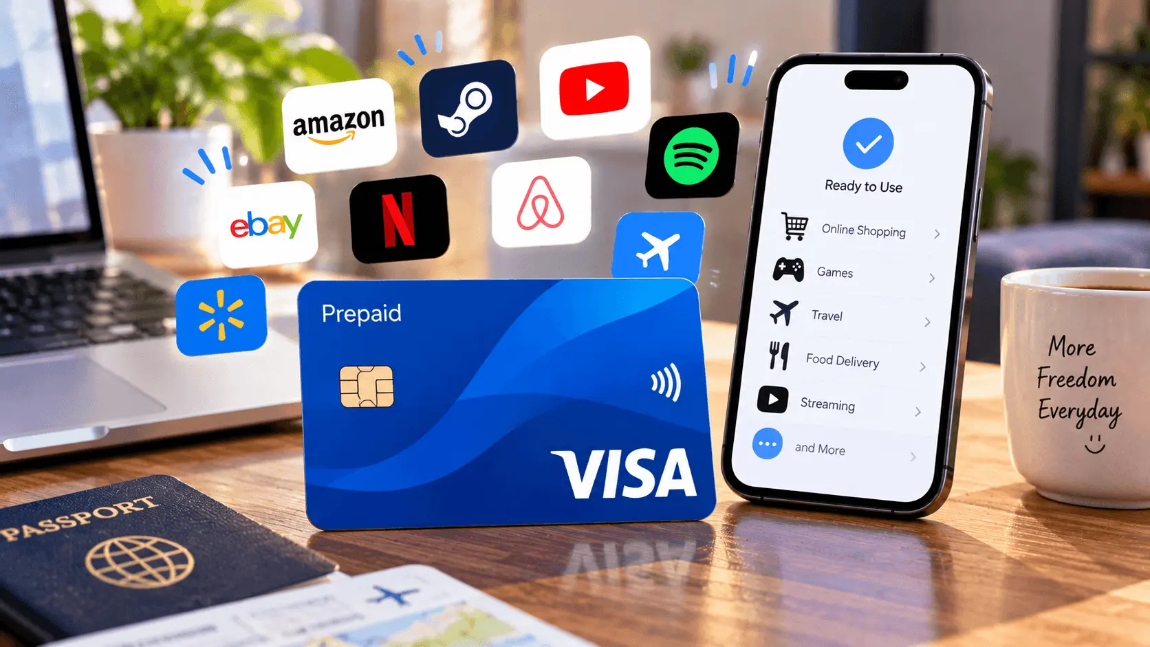 Free Prepaid Visa Card: Where to Use It, How to Redeem
