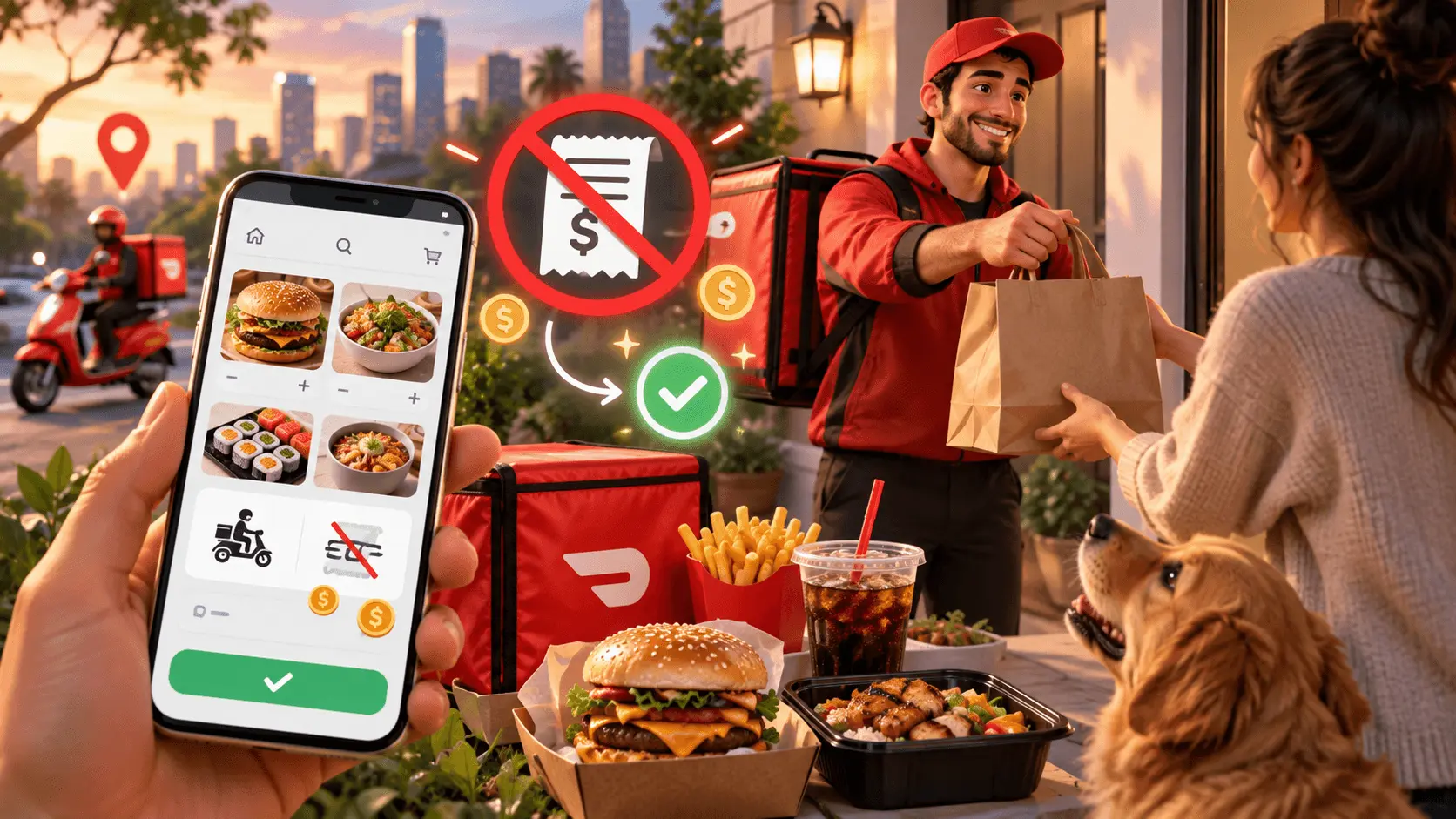 Free DoorDash Delivery: Skip the Fees Without DashPass