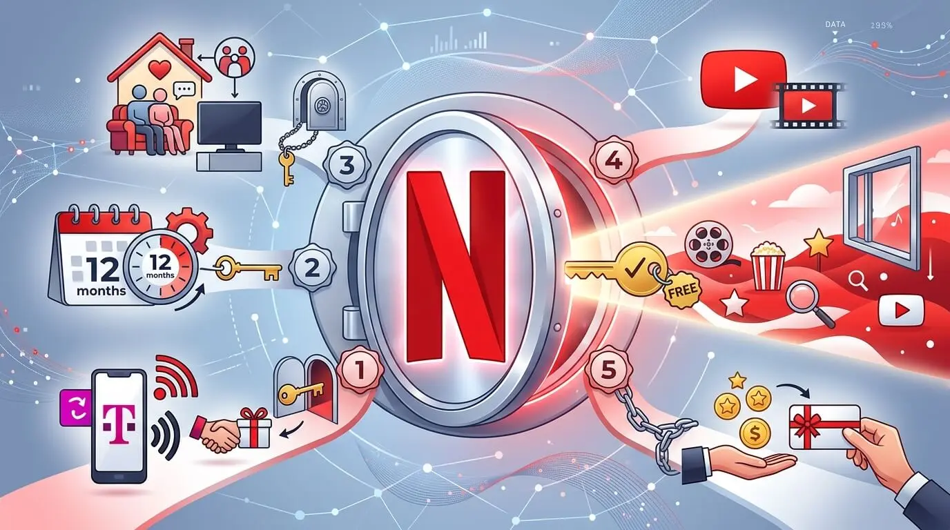 Ücretsiz Netflix Nasıl İzlenir? Yasal 4 Yol