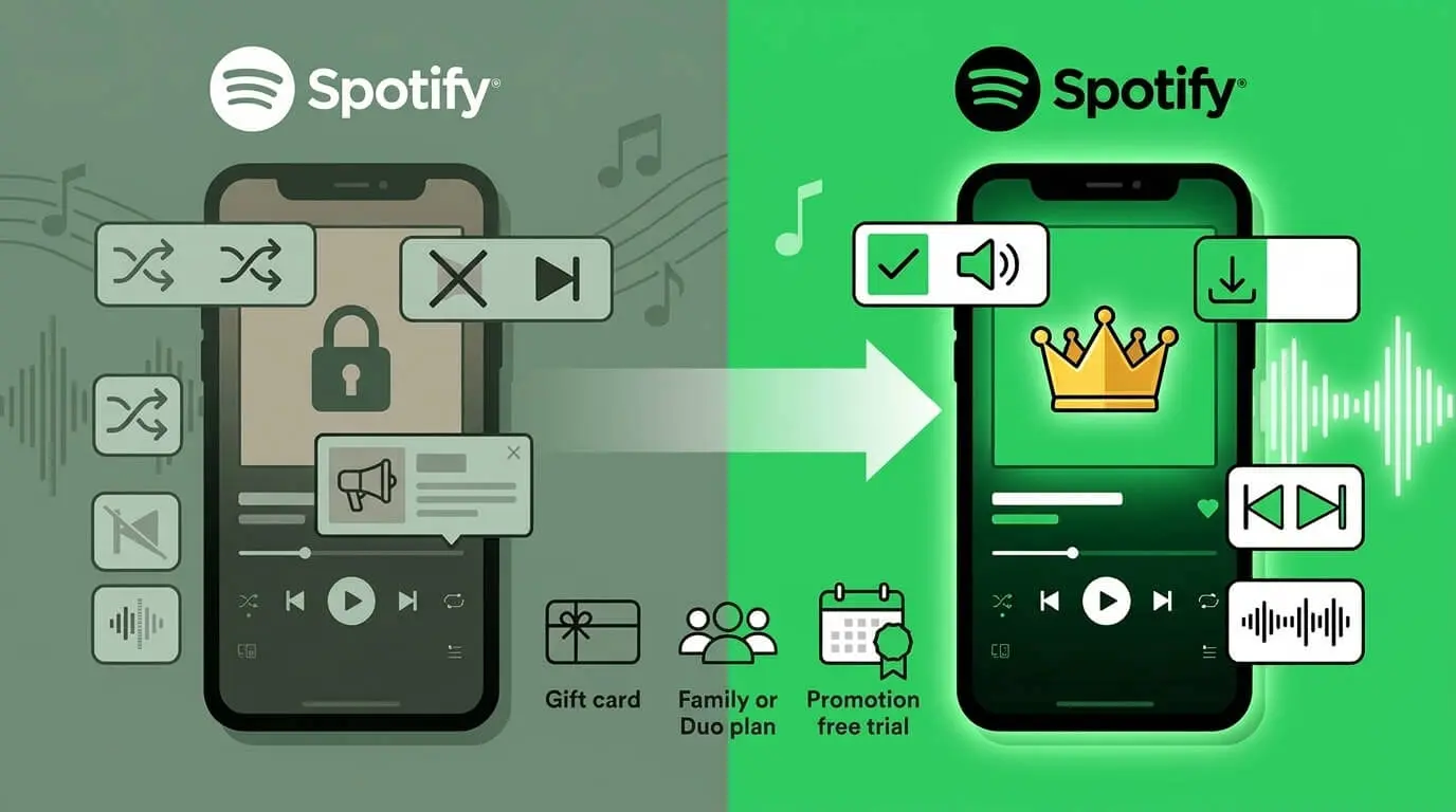 Spotify Ücretsiz ve Premium Farkı: Hangisi Size Yeter?