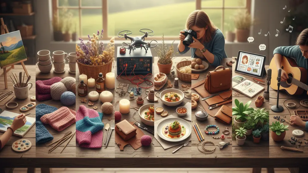 Discover 10 popular hobbies you can turn into a real source of money