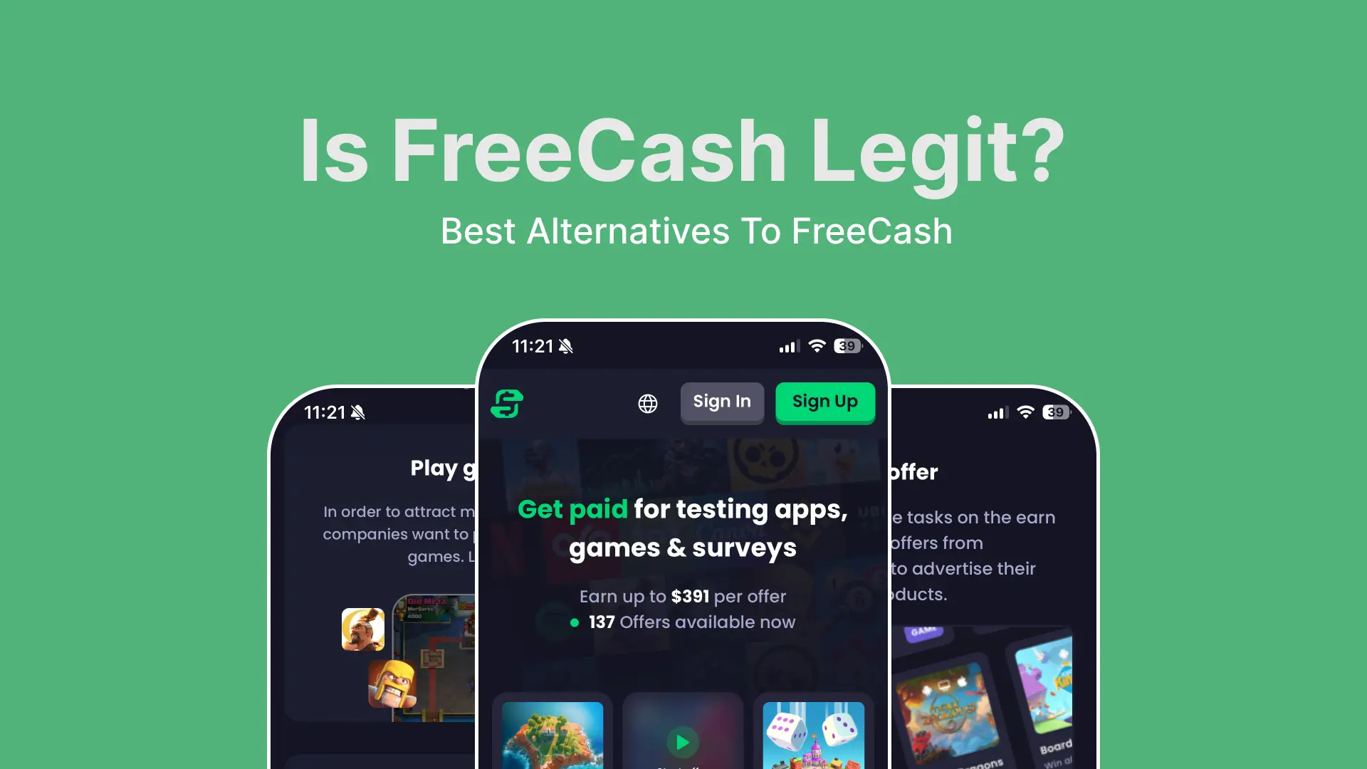 Is Freecash Legit? An Honest 2026 Review (and Alternatives)
