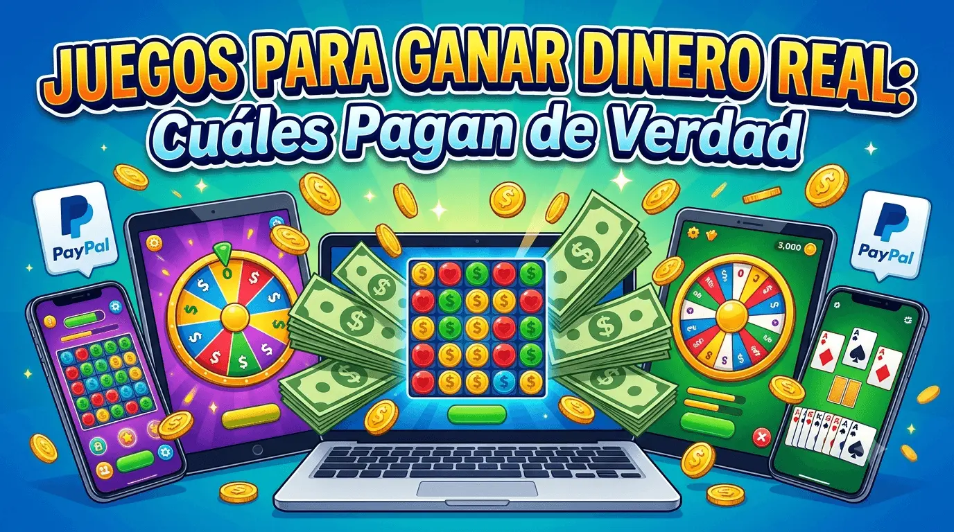 Juegos Para Ganar Dinero Real: Cuáles Pagan de Verdad