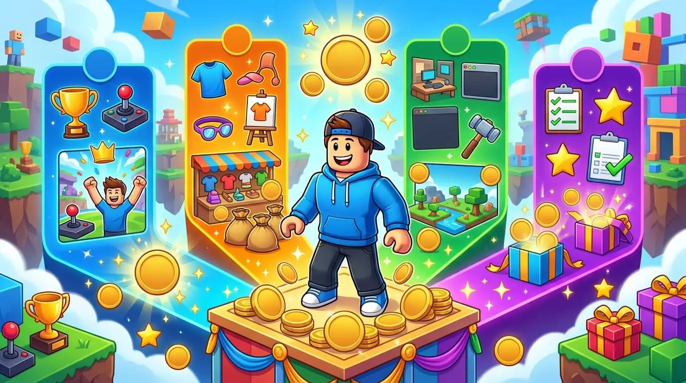 Robux gratis: 4 formas reales que sí funcionan