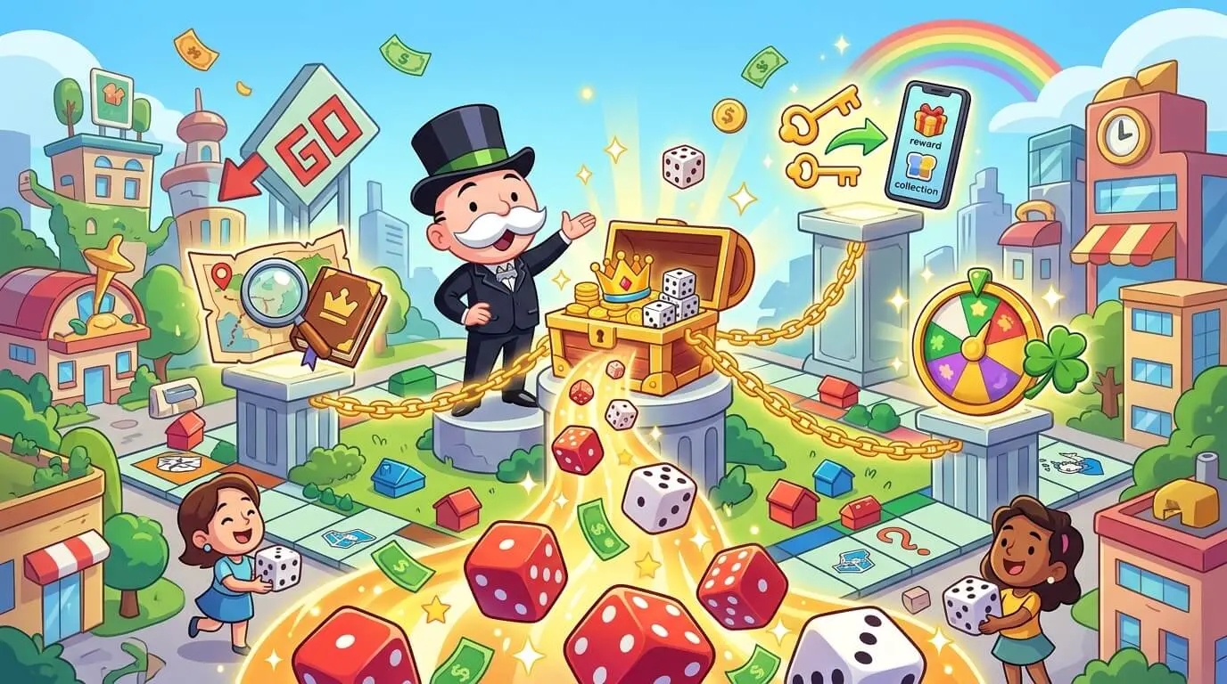 Monopoly GO gratis Würfel: alle Quellen